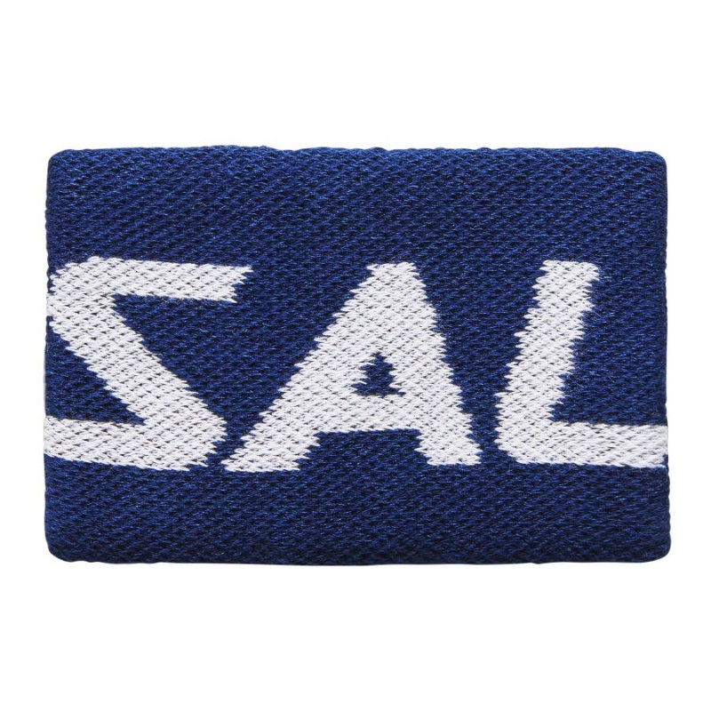 Salming Wristband Mid Navy/White