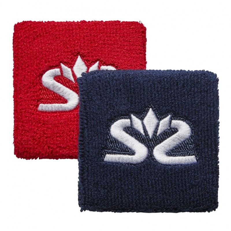 Salming Wristband Short 2-pack Red/Blue