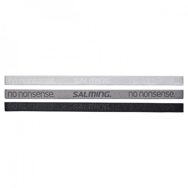 Salming Hairband 3-pack Grey/Black