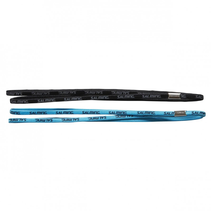Salming Twin Hairband 2-pack Blue/Black