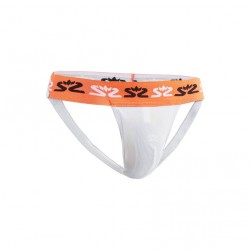 Salming E-Series Jock Strap White/Orange