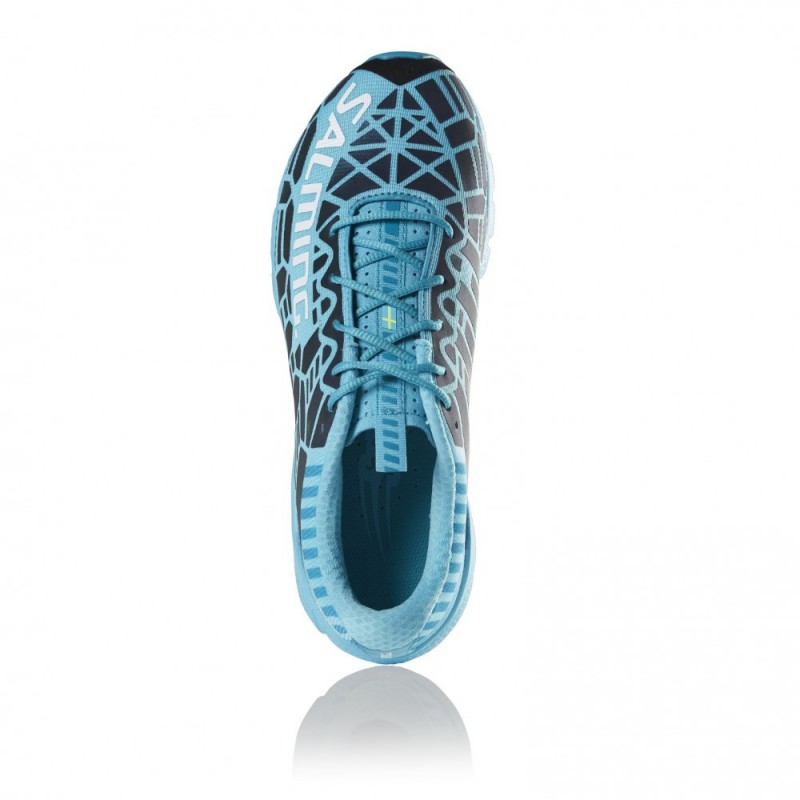 Salming Speed 8 Shoe Women Blue/Petrol