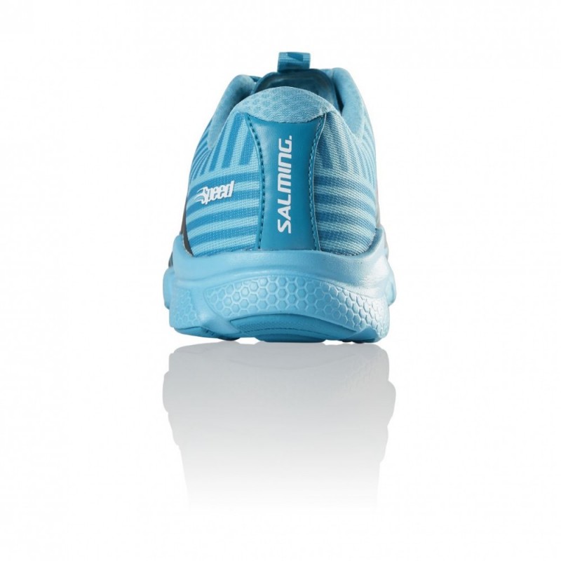 Salming Speed 8 Shoe Women Blue/Petrol