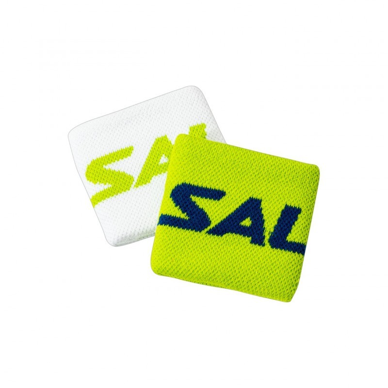 Salming Wristband Short 2-pack Green/White