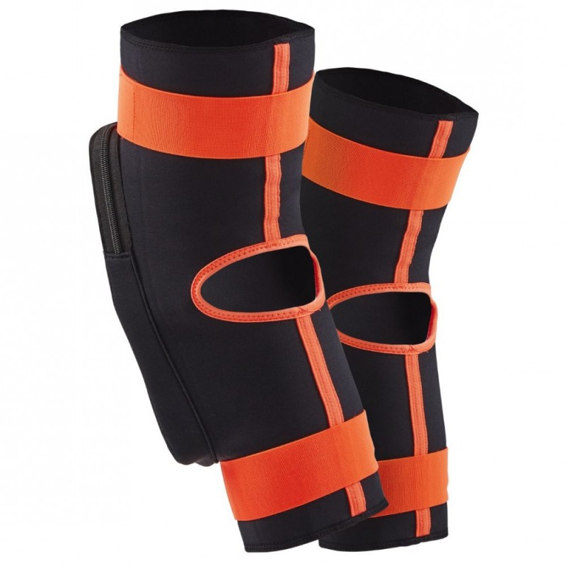 Salming E-Series Kneepads White/Orange