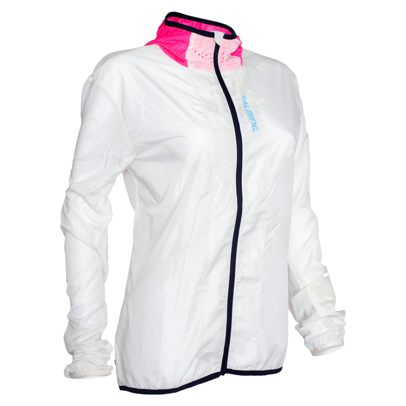 SALMING Sarek Jacket 21 Unisex White/Pink