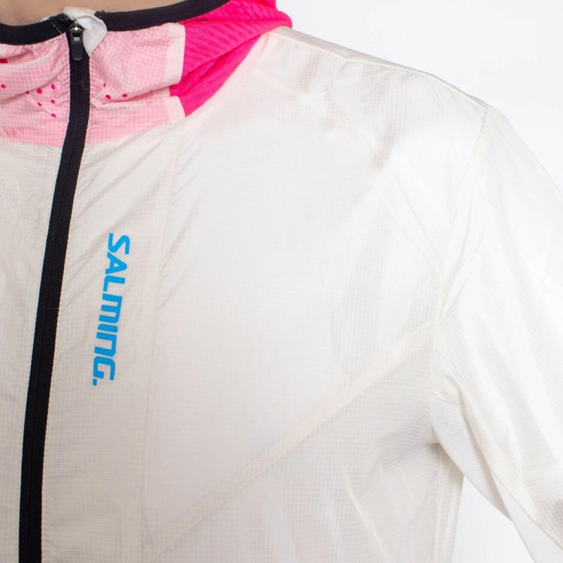 SALMING Sarek Jacket 21 Unisex White/Pink