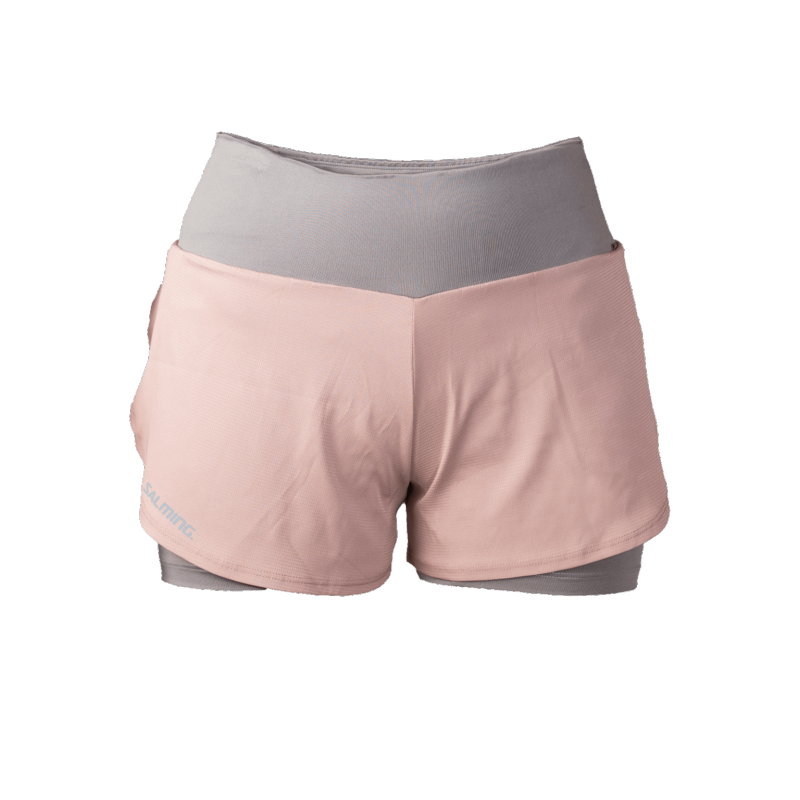 SALMING Essential 2-in 1 Shorts Women DustyPink/Grey