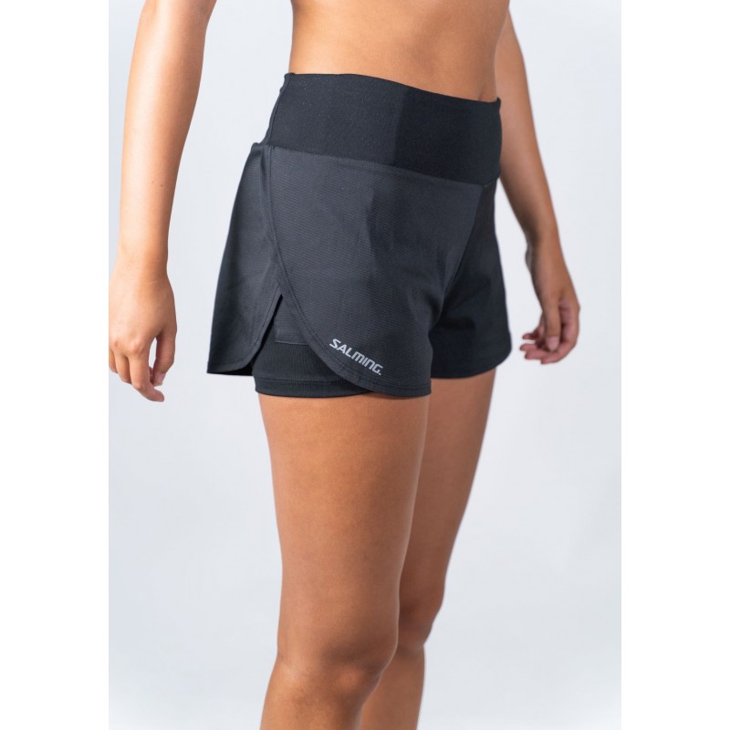 SALMING Essential 2-in 1 Shorts Women Black