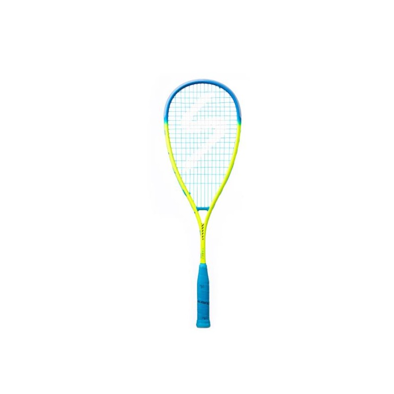 Salming Grit PowerLite Racket Fluo Yellow/Red