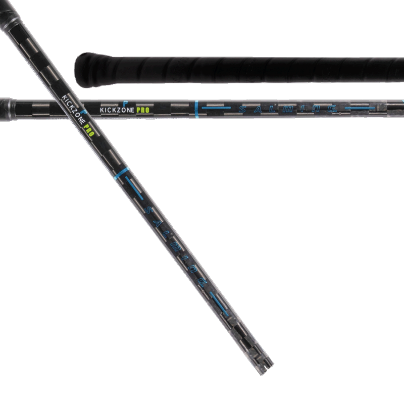 SALMING P-Series Kickzone Pro 29 Black/Blue 96 cm Shaft Left