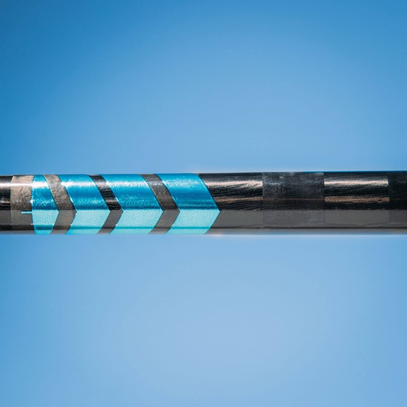 SALMING P-Series Kickzone Pro 29 Black/Blue 96 cm Shaft Left