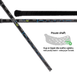 SALMING P-Series Kickzone Pro 29 Black/Blue 96 cm Shaft Left