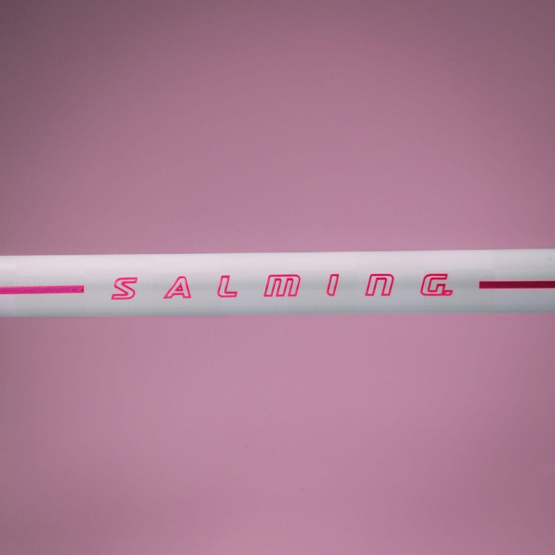 SALMING Q-Series Carbon Pro 29 White/Pink 96 cm Shaft