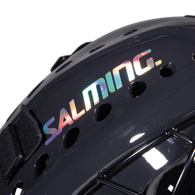 SALMING Phoenix Elite Helmet Black Shiny