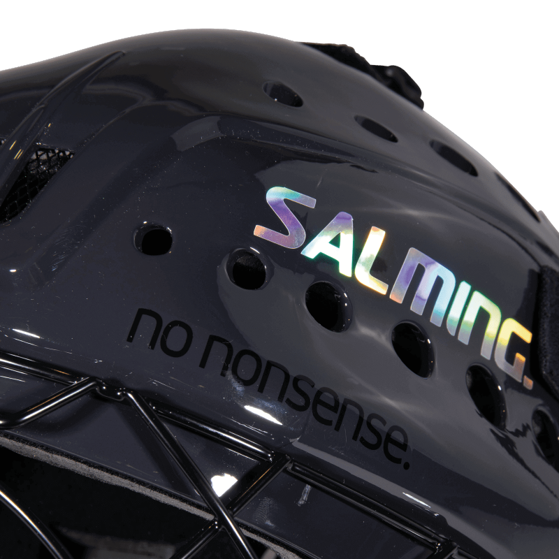 SALMING Phoenix Elite Helmet Black Shiny