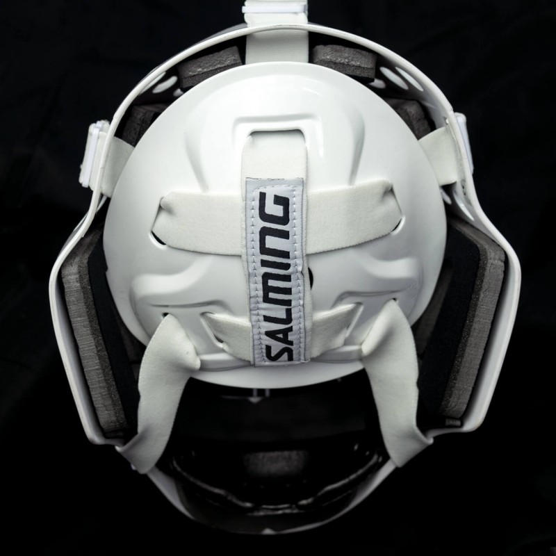 SALMING Phoenix Elite Helmet White Shiny